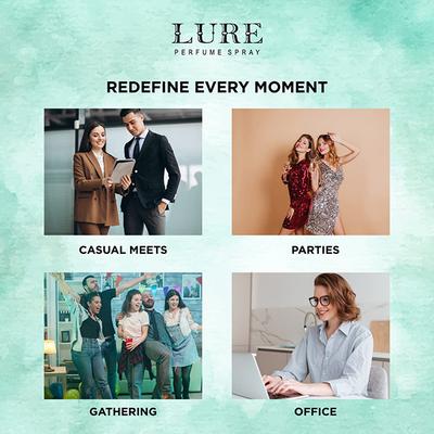 Lure Perfume Spray for Women 50 ml - Women Perfumes (Edt/Edp)