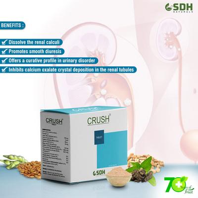 Shree Dhanwantri Herbals Crush Tablet (Pack of 10 x 30's) - Speciality Medicines