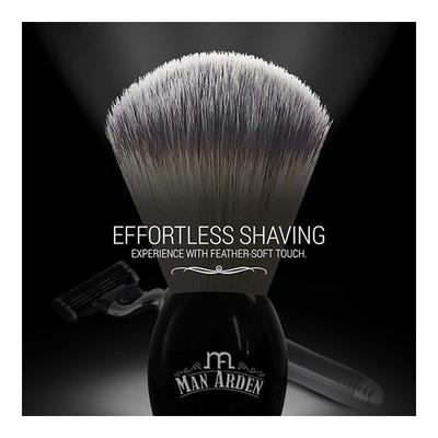 Man Arden Classic Shaving Brush + Refreshing Neem Shaving Cream 200 gm - Shaving Brushes