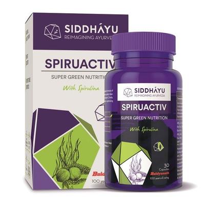 Siddhayu Spiruactiv Tablet 30's - Health Products