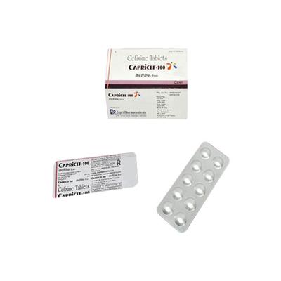 CAPRICEF 100 Tablet 10's - Bacterial Infections-Cep