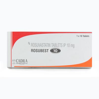 Rosubest 10mg Tablet 10'S - High Cholesterol-Dys