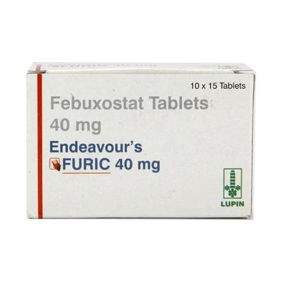 Furic 40mg Tablet 15'S - Gout