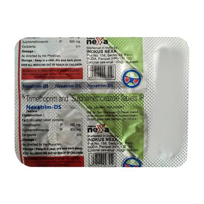 NEXATRIM DS Tablet 10's - Bacterial Infections-Sul