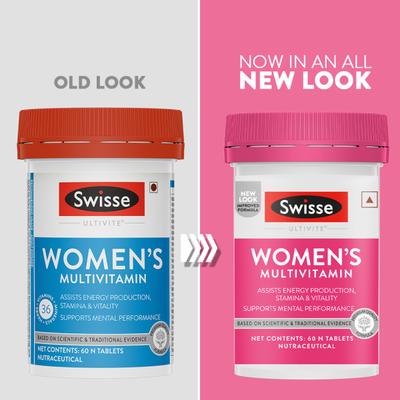 Swisse Ultivite Women's Multivitamin Tablet 60's - Women Health