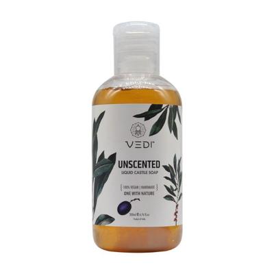 VEDI Castile Soap Liquid - Unscented 200 ml - Personal Care (Ayush)