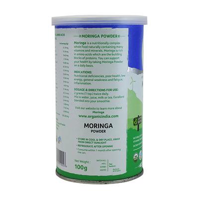 ORGANIC INDIA MORINGA POWDER 100GM - Vitamin C