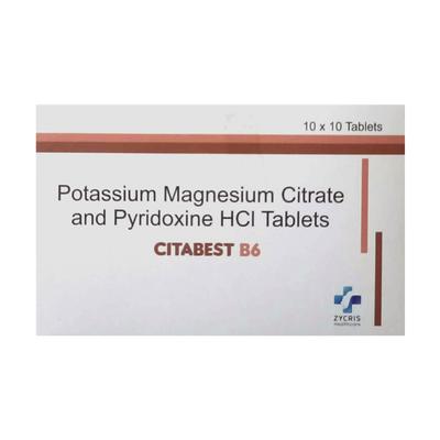 CITABEST B6 Tablet 10's - Urinary Retention-Uri