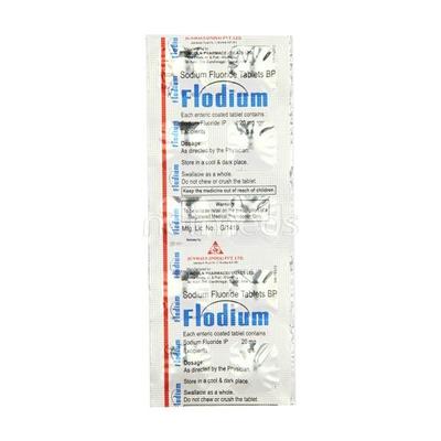 FLODIUM Tablet 10's - Oral Care - P-Mou