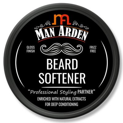 Man Arden Beard Softener Gloss Finish (Frizz Free) 50 gm - Beard Wax