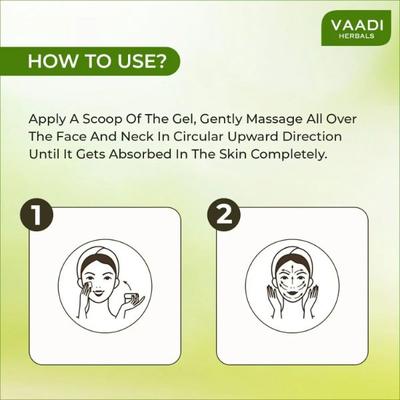Vaadi Herbals Anti-Ageing Massage Gel - Lavender 50 gm - Massage Oils