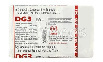 DG 3 Tablet 10'S - Arthritis-Oth