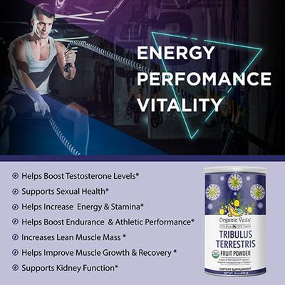 Organic Veda Tribulus Terrestris Fruit Powder 200 gm - Sexual Healthcare