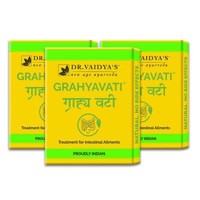 Dr. Vaidya's Grahyavati Pills (Pack of 3 x 24's) - Speciality Medicines