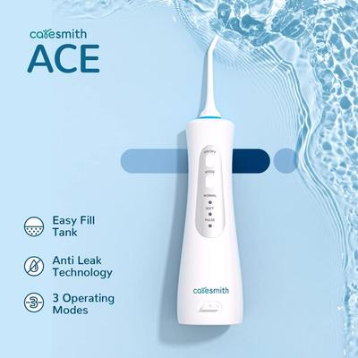 Caresmith Ace Cordless Dental Flosser (CS420) - White - Floss & Tongue Cleaners
