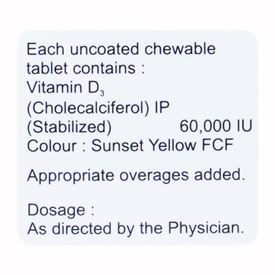 SAN D 60 K Tablet 4'S - Supplements-Vit