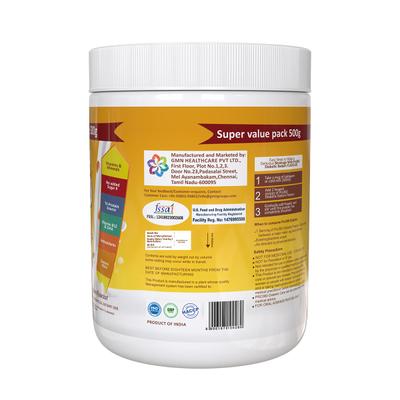 Pro360 Diabetic Care Powder - Real Badam Flavour 500 gm - Diabetes (Fitness)