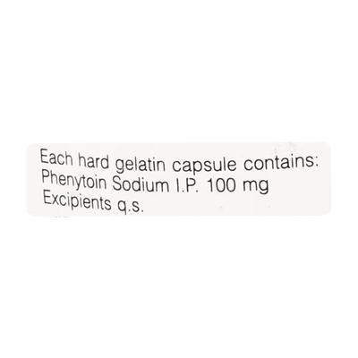 Phenytoin 100mg Capsule 10'S - Epilepsy/Convulsion-Ant