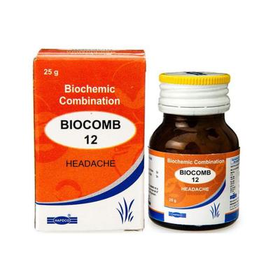 Hapdco Bio-Combination No.12 Tablet 25 gm - Bio-Combination