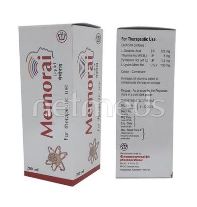 Memorai Liquid 200ml - Nootropics And Neurotrophics