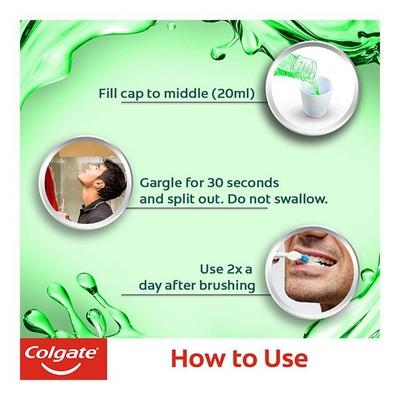 Colgate Max Fresh Plax Mouthwash - Fresh Tea 250 ml - Mouthwash