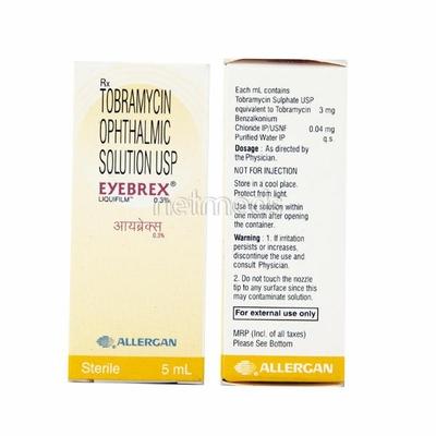 Eyebrex 0.3% Eye Drops 5ml - Eye Infections-Eaa