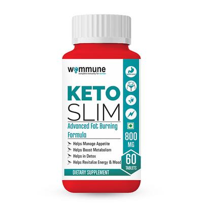 Wommune Keto Slim 800 mg Tablet 60's - Weight Loss
