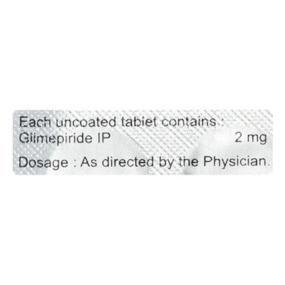 GLIMFIRST 2 Tablet 15's - Diabetes-Ant