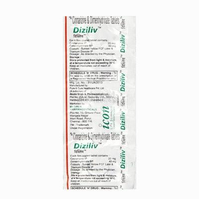 Diziliv Tablet 10'S - Vertigo-Ant