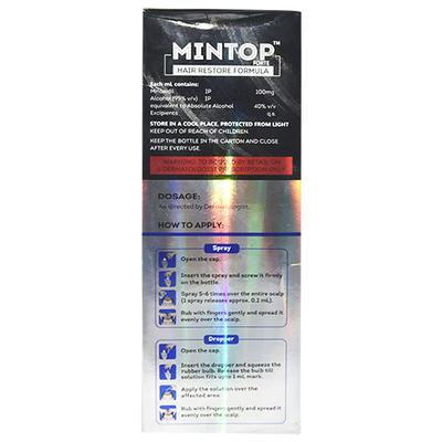 Mintop 10% Solution 120ml - Hair Loss-Oth