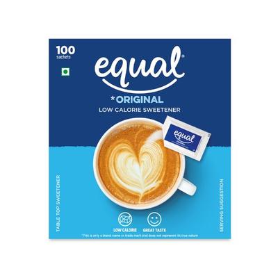 Equal Original Low Calorie Sweetener Sachets 100's - Sugar Substitute