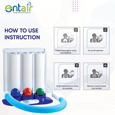 Entair 3 Balls Respiratory Exerciser - Respiratory Therapy