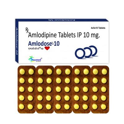 AMLODOSE 10 Tablet 10's - Hypertension-Cal
