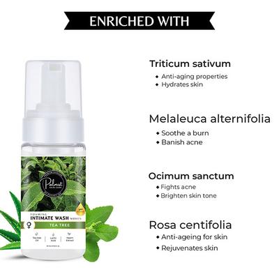 Palmist Skin Care Foaming Intimate Wash Women - Tea Tree 110 ml - Intimate Care