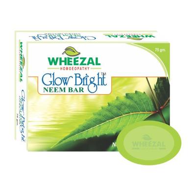 Wheezal Glow Bright Neem Glycerine Bar 75 gm - Personal Care(Homeopathy)