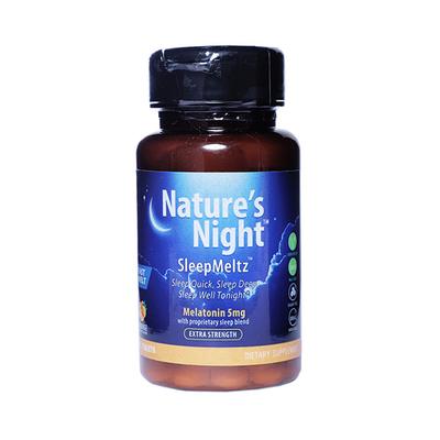 Natures Night Sleepmeltz 5 mg Tablet - Natural Orange Flavour 60's - Multi-Vitamins