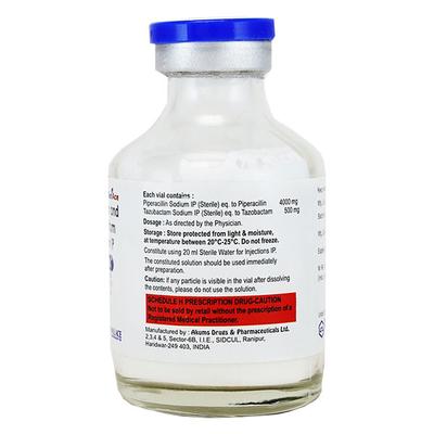 PIPTOWAL 4.5gm Injection 1's - Bacterial Infections-Pen