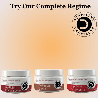 Dermistry Plumping Nourishing SPF 10 Lip Balm - Strawberry 15 ml - Lip Balms