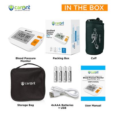 Carent Arm Blood Pressure Monitor (B91) - Blood Glucose Monitors/Test Strips