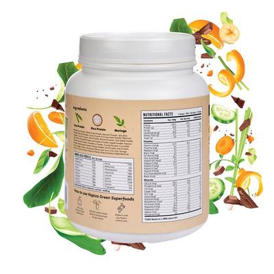 Kapiva Plant Protein Superfoods with Greens Powder - Choco Orange 1 kg - Health Products