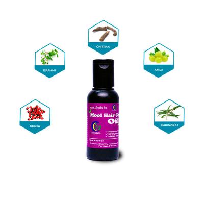 Sheopal's Mool Hair Grow Oil 60 ml - Speciality Medicines
