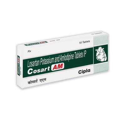 COSART AM Tablet 10's - Hypertension-Cal