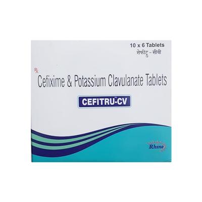 CEFITRU CV Tablet 6's - Bacterial Infections-Cep
