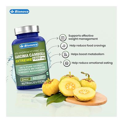 Bionova Garcinia Cambogia Extreme 1000 mg Veg Capsule 60's - Multi-Vitamins