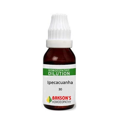 Bakson's Ipecacuanha 30 CH Liquid 30 ml - Dilutions