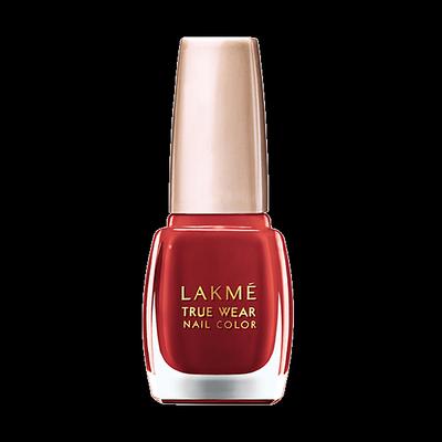 Lakme True Wear Nail Color Reds & Maroons 404 9 Ml - Nail Polish