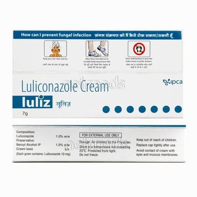 Luliz Cream 7Gm - Fungal Infections-Taa