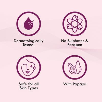 Kozicare Papaya Lightening Body Lotion with Real Papaya 200 ml - Lotions & Creams