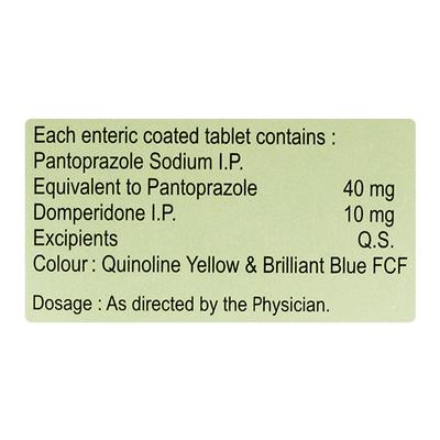 PANTIME D Tablet 15's - Ulcer/Reflux/Flatulence-Aaa