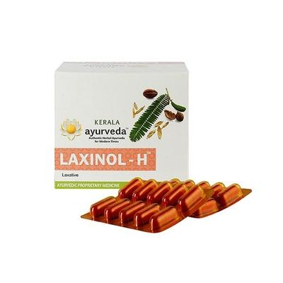 Kerala Ayurveda Laxinol-H Capsule (Pack of 10 x 10's) - Speciality Medicines